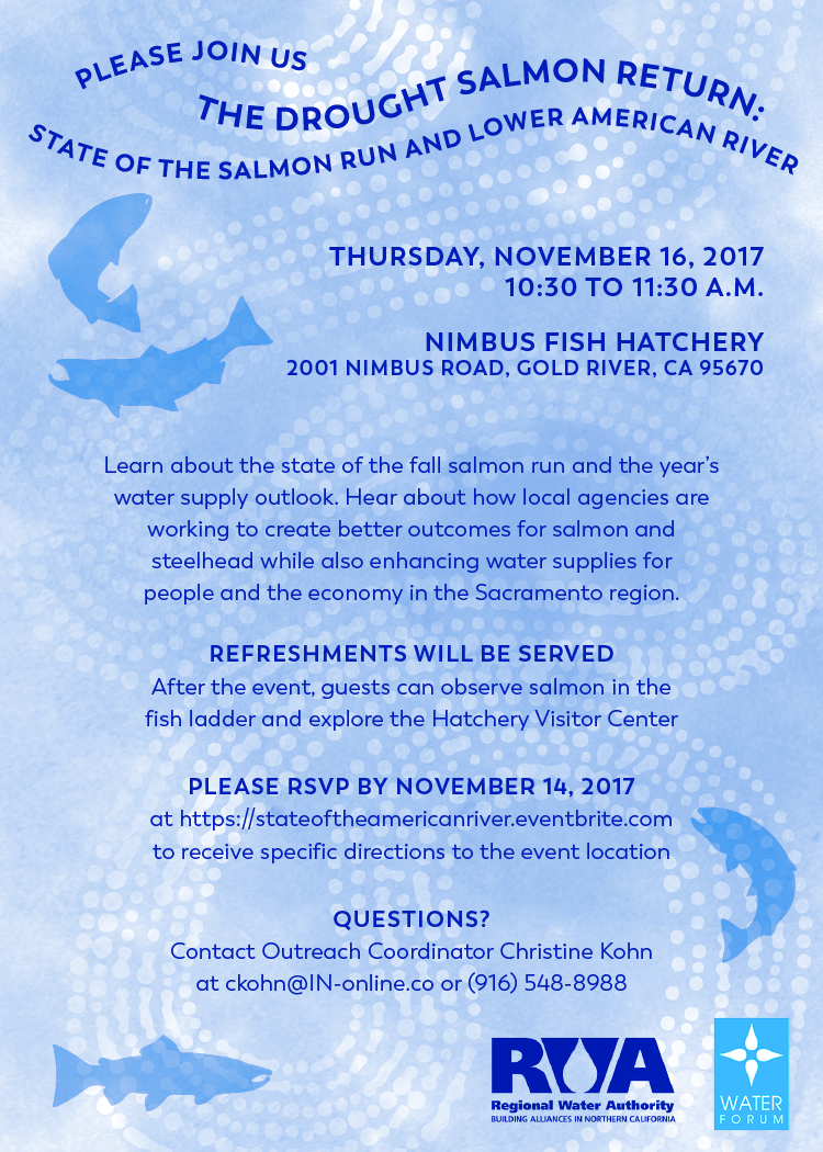 Join Us: State of the Salmon Run and Lower American River Event